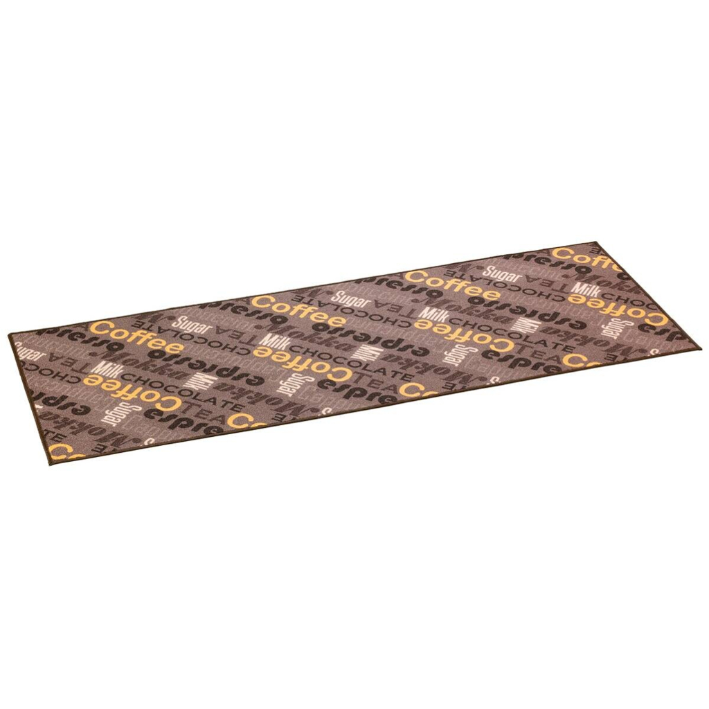 Küchenläufer Cappuccino braun B/L: ca. 67x180 cm