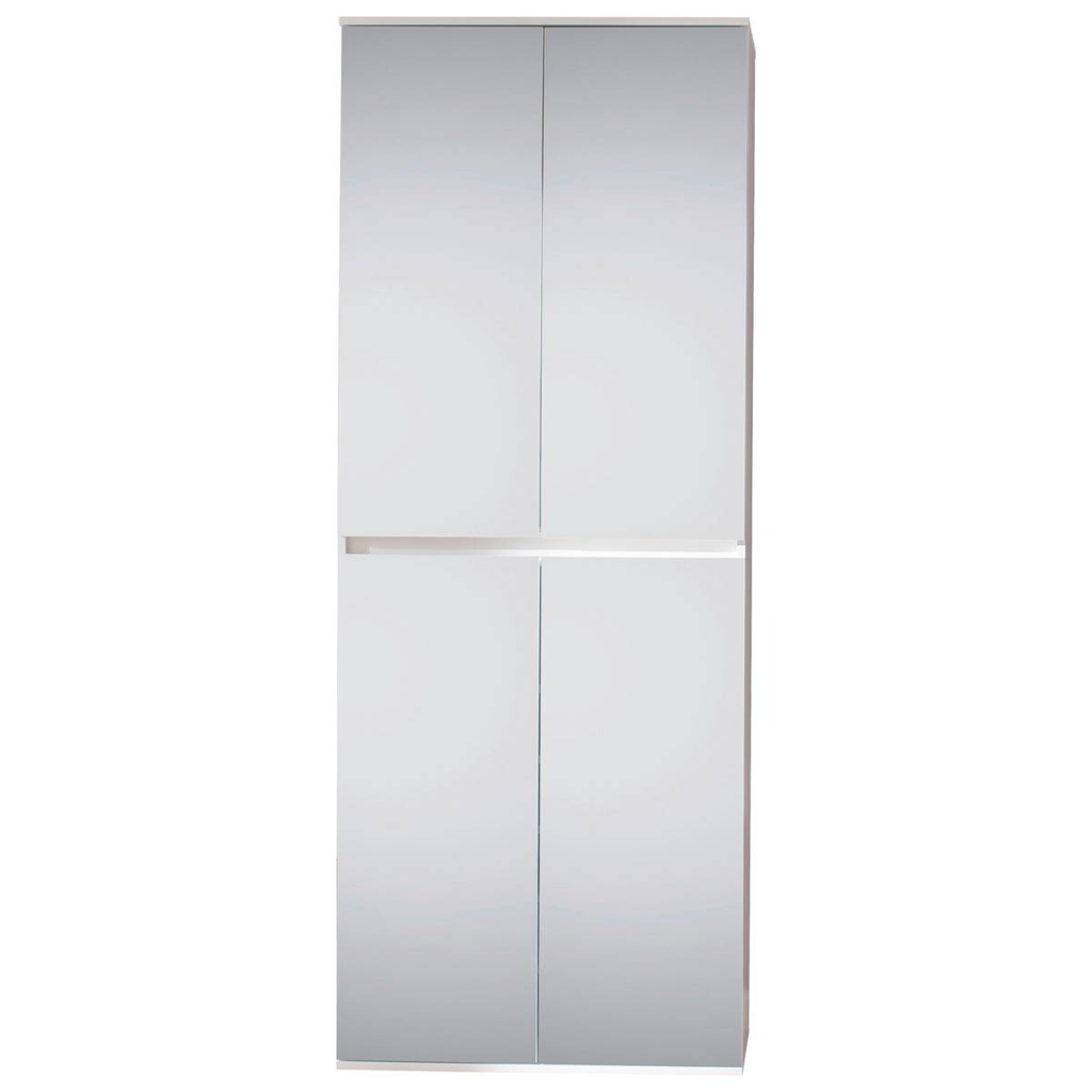 Garderobenschrank Mirror weiß