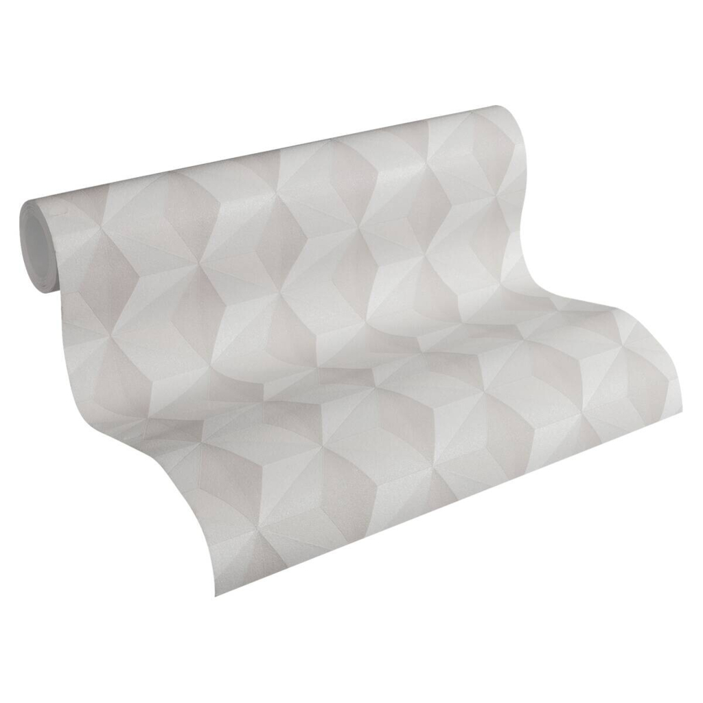 A.S.Creation Vliestapete grau beige B/H/D: ca. 53x1005x8,8 cm