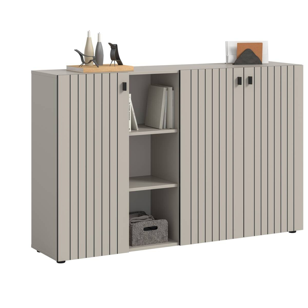 Schuhkommode STATION Cashmere B/H/T: ca. 150x96x37 cm