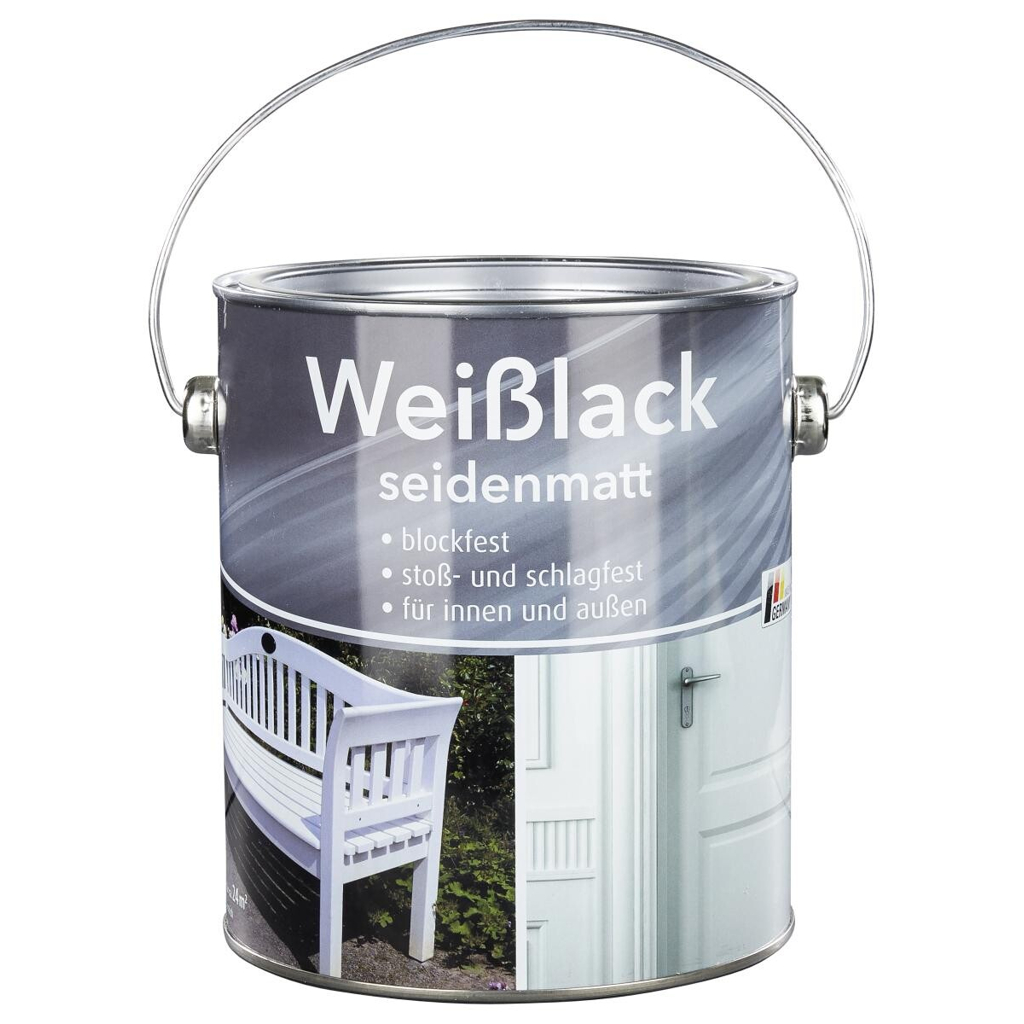 POCOline Weißlack weiß seidenmatt ca. 2 l