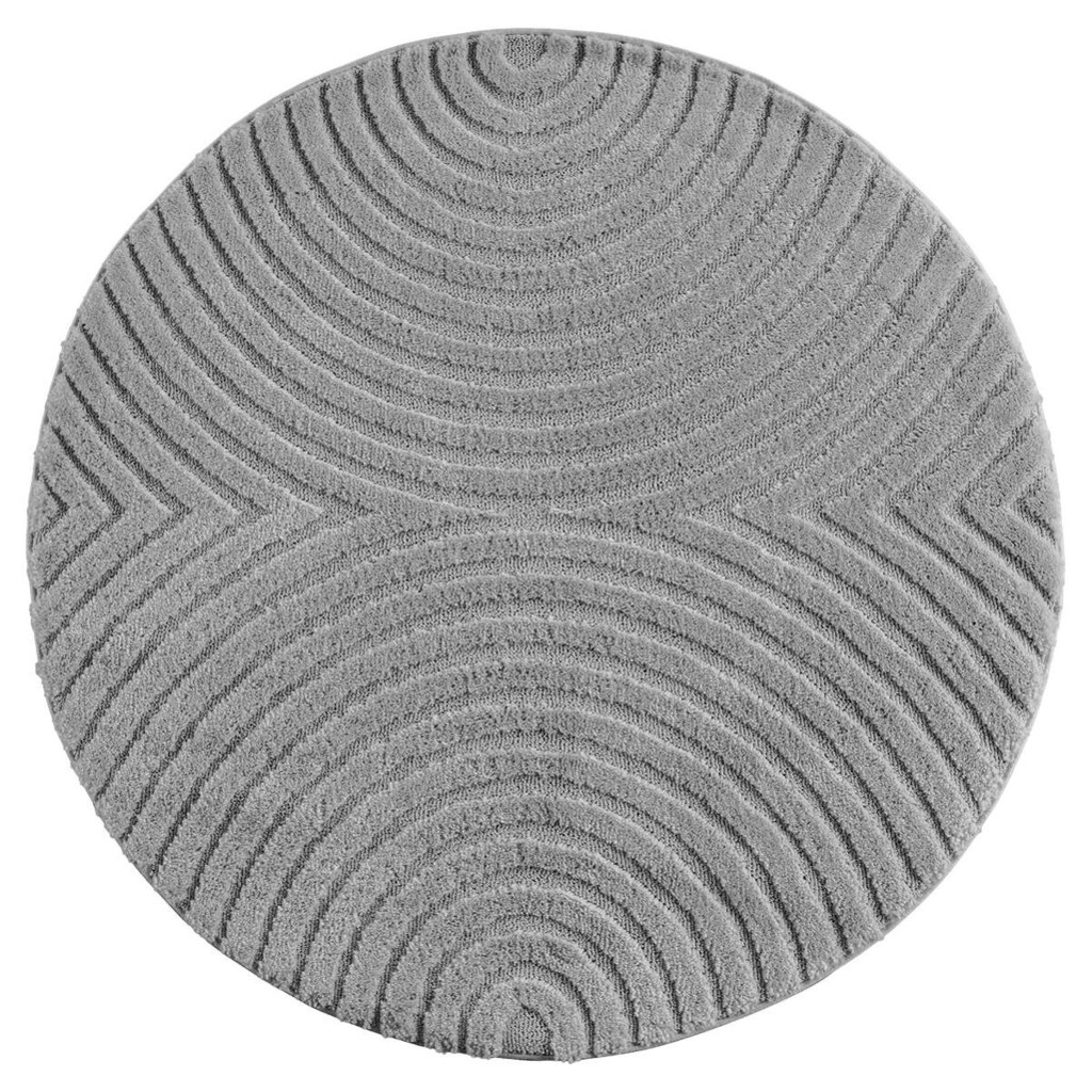 Ayyildiz Kurzflorteppich ART silber B/H/L: ca. 120x0,8x120 cm