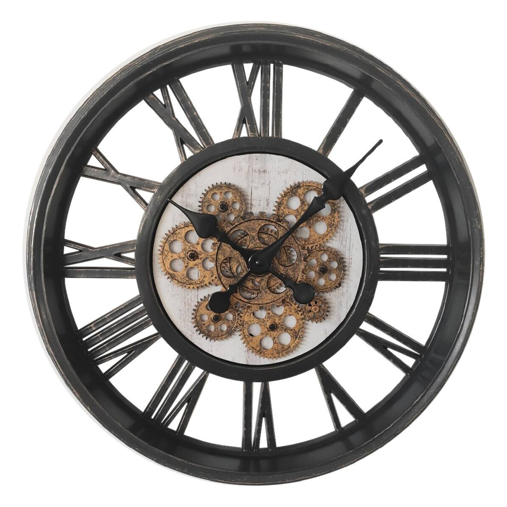 BHP Wanduhr schwarz