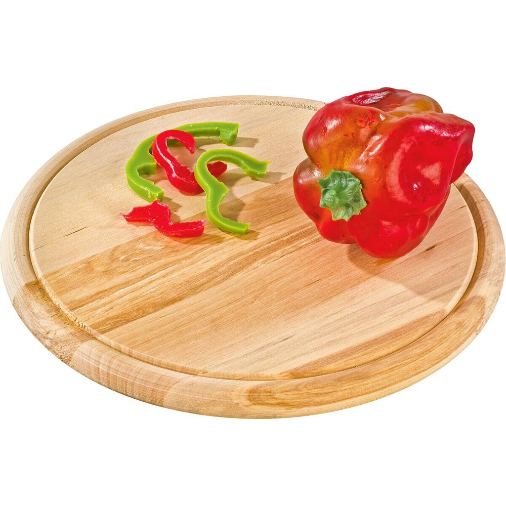 Sensation Fleischteller natur Holz D: ca. 25 cm