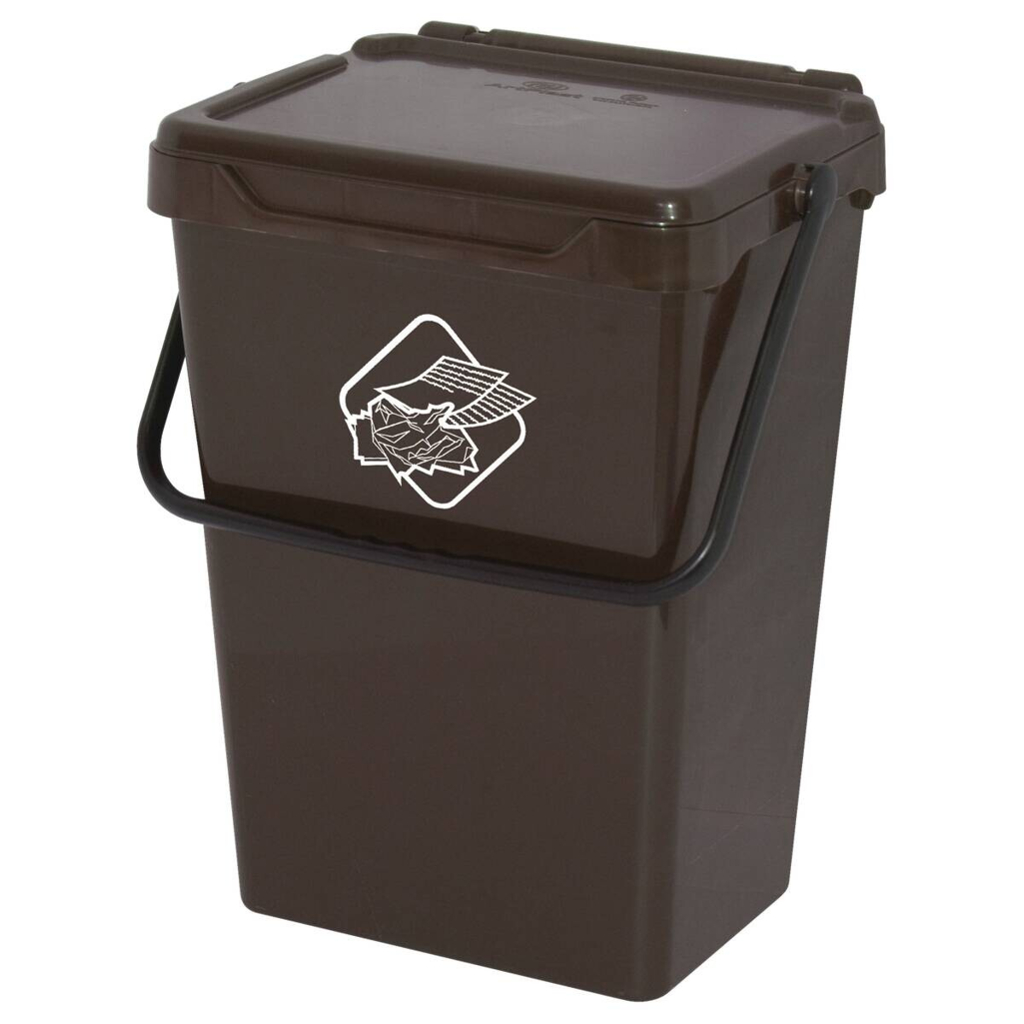Eco-Logico Eimer braun Polypropylen B/H/L: ca. 30,5x51x40 cm