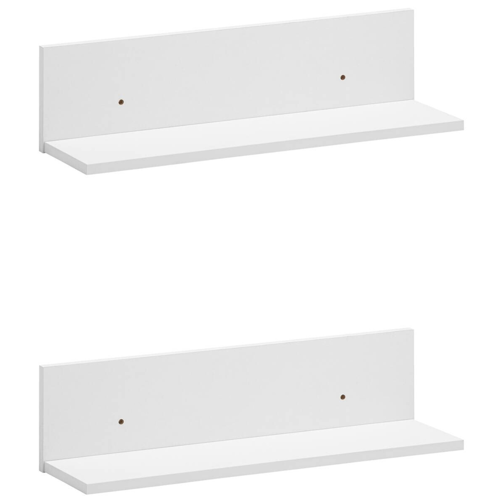 Regal Torge 2er-Set weiß matt B/H/T: ca. 60x15,7x17,3 cm