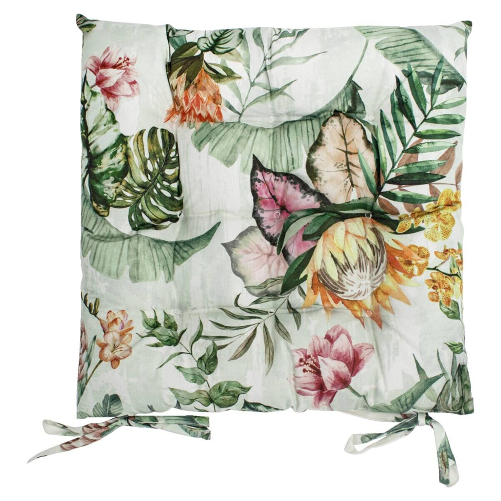 Sitzkissen bunt Polyester B/L/S: ca. 40x40x3 cm