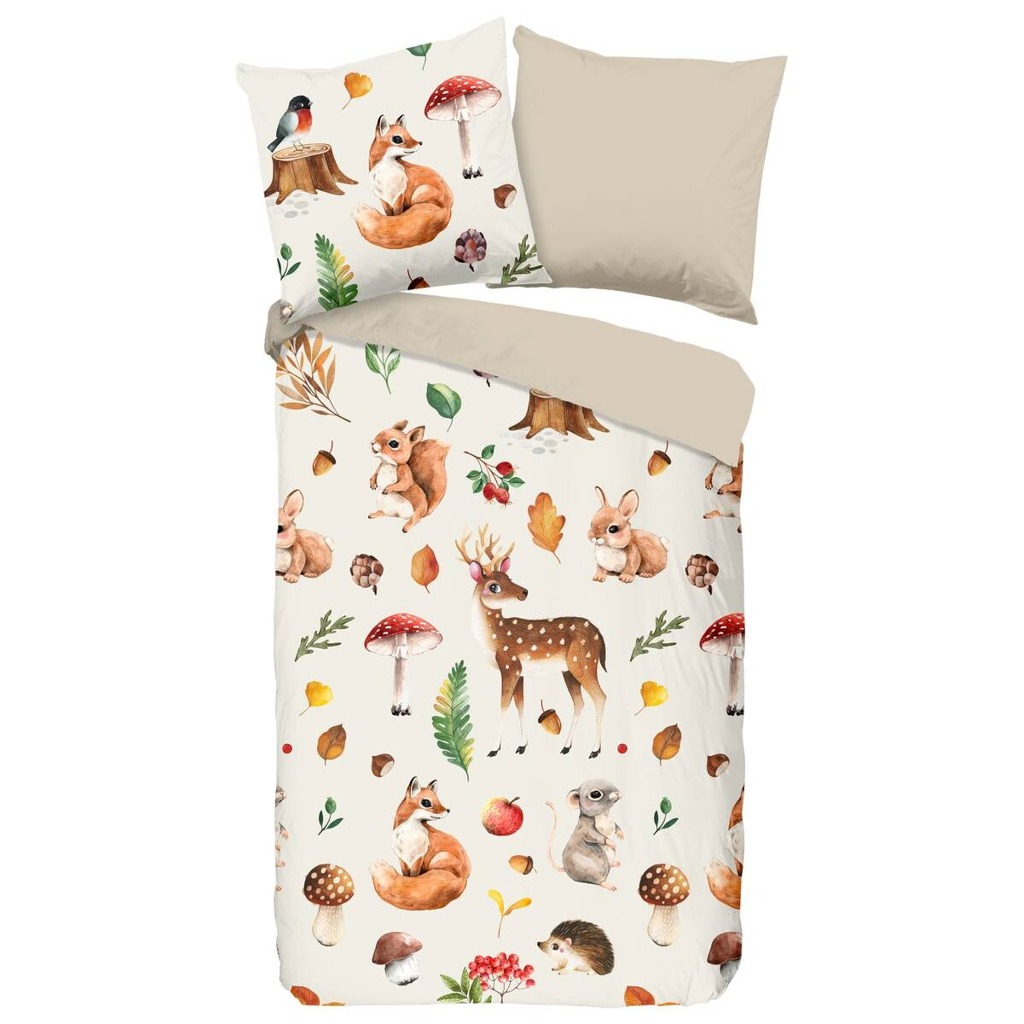 Baumwoll Bettwäsche Autumn Flanell
