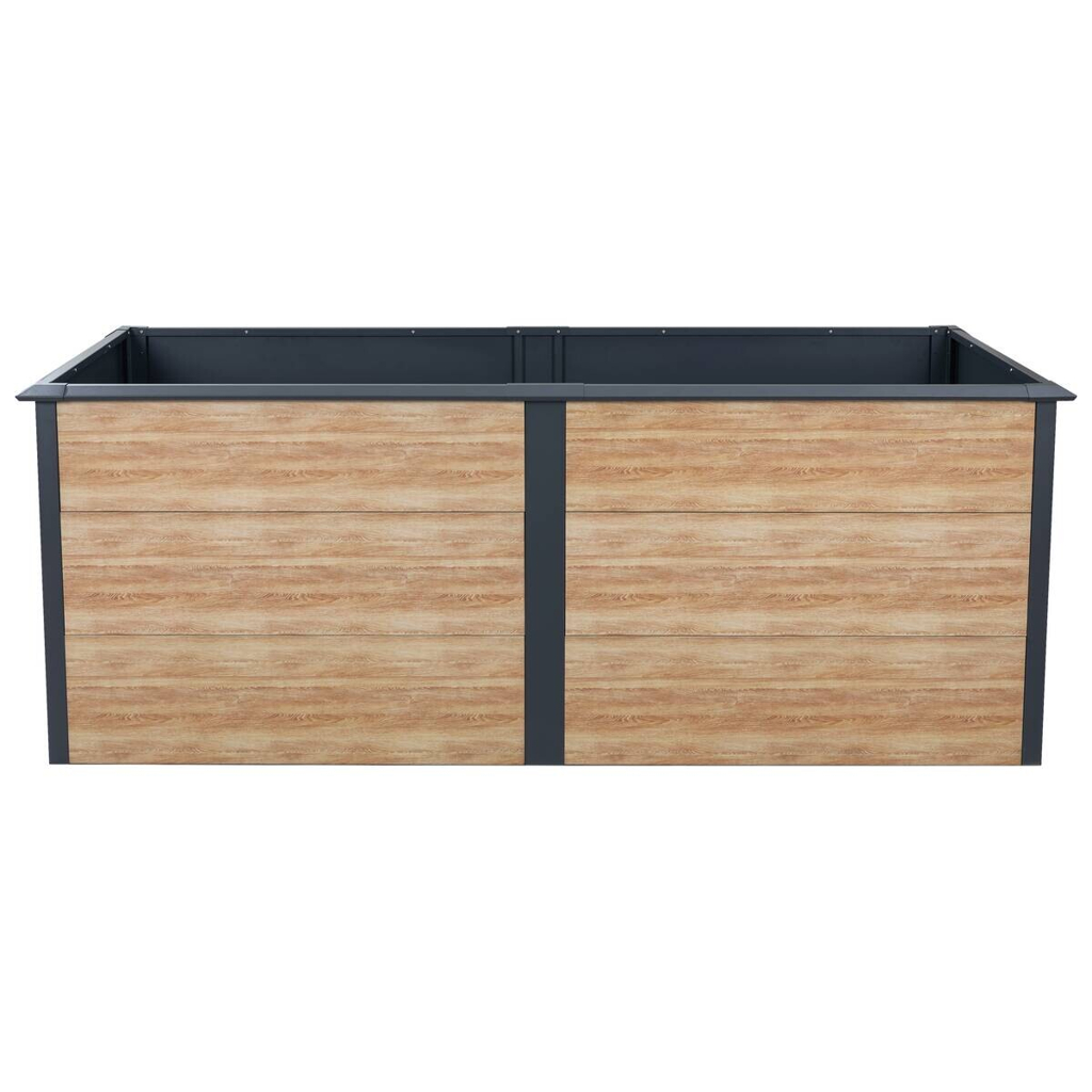 Westmann Hochbeet Primus-Multi XL anthrazit Metall B/H/T: ca. 200x77x100 cm