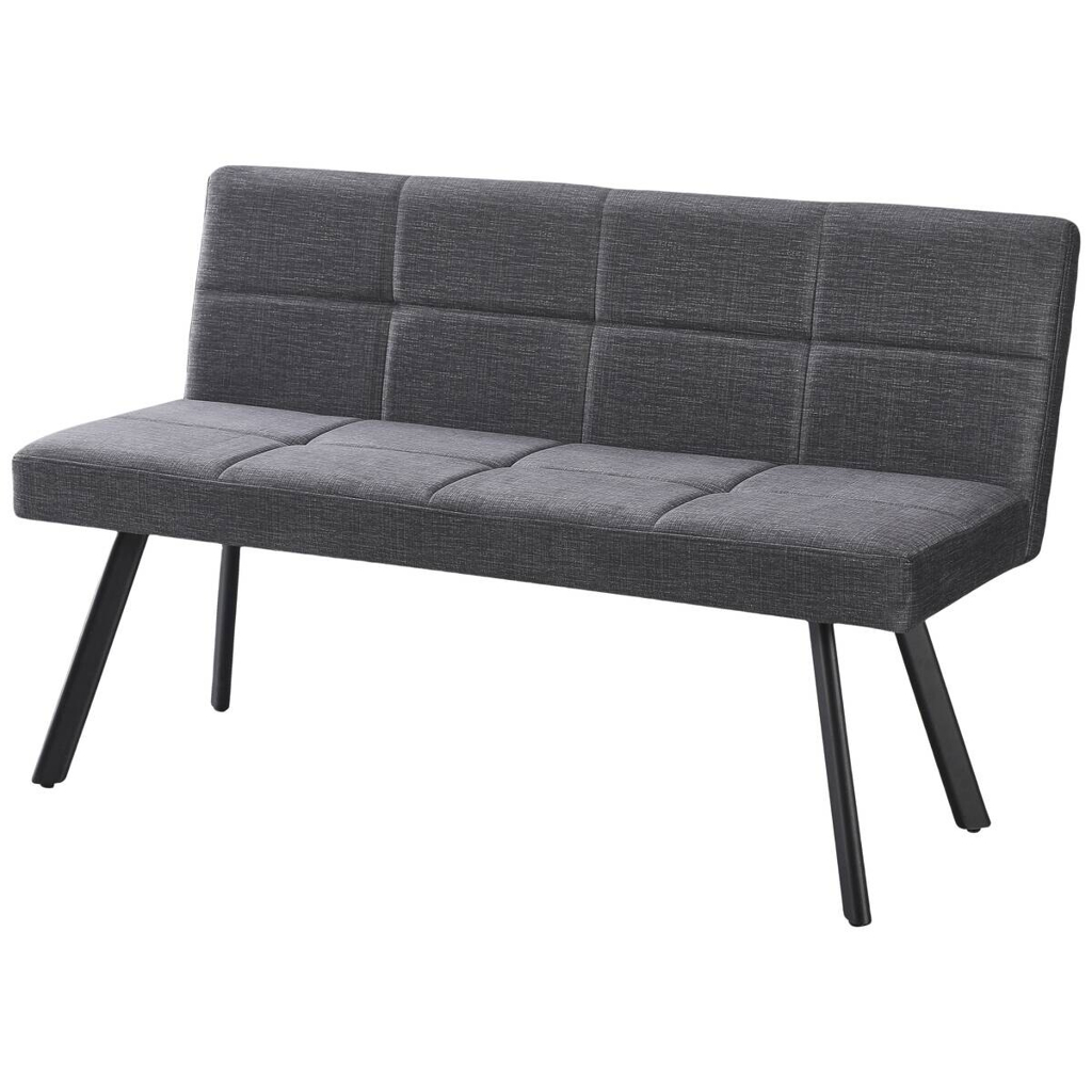 Polsterbank Milos grau B/H/T: ca. 140x85x60 cm