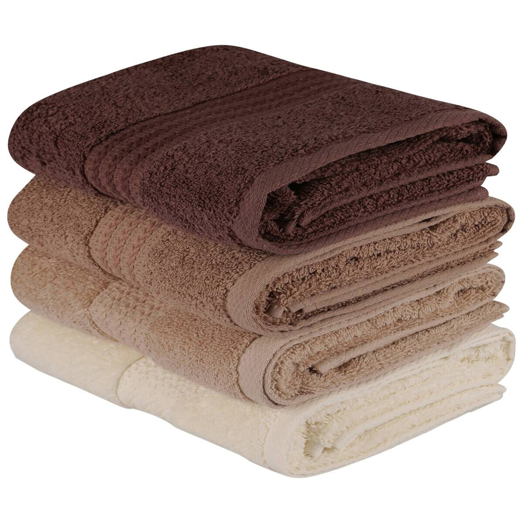 Mijolnir Frottier-Set beige Baumwolle