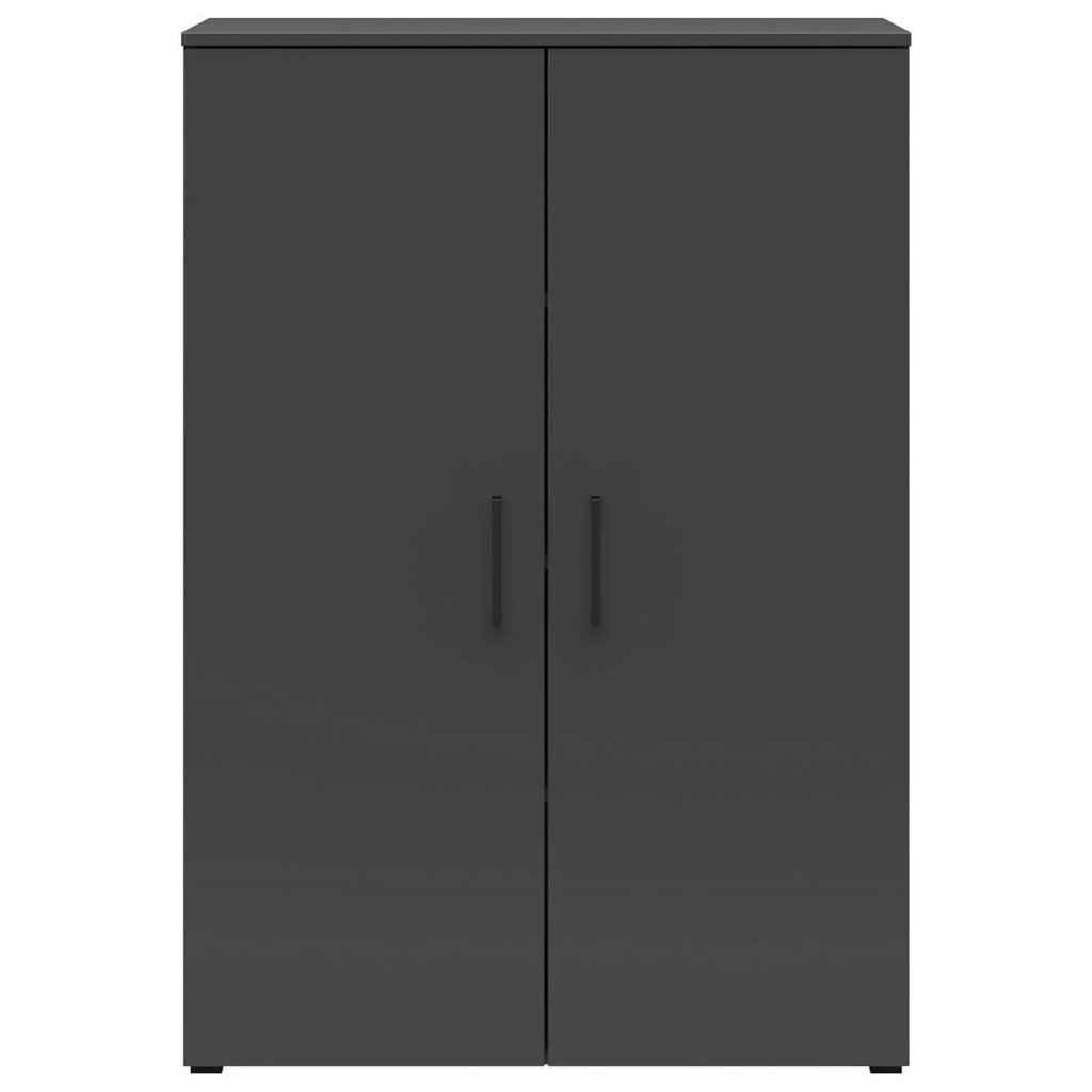 Kommode Multi-Stauraum Typ 31 anthrazit B/H/T: ca. 80x115x40 cm