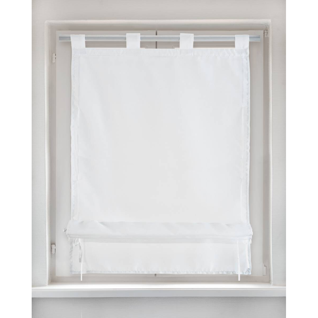 POCOline Bändchenrollo Nouveau weiß B/L: ca. 60x140 cm