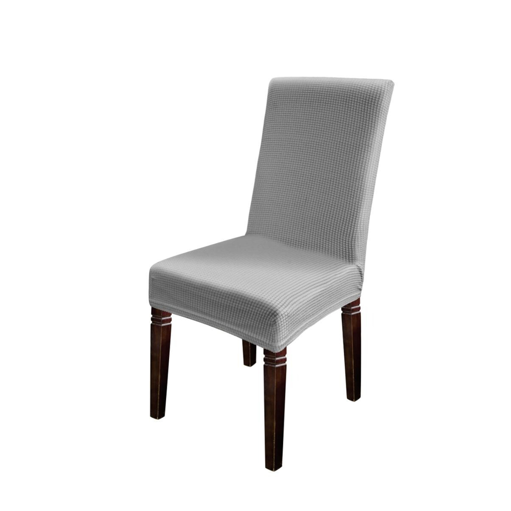 Stuhlhusse silber Polyester B/H/L: ca. 45x60x40 cm