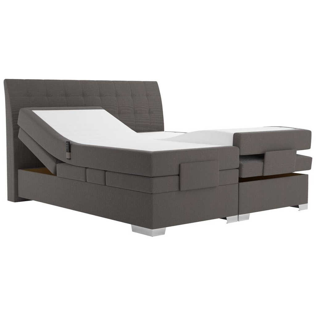 Boxspringbett Astrid braun Liegefläche B/L: ca. 180x200 cm