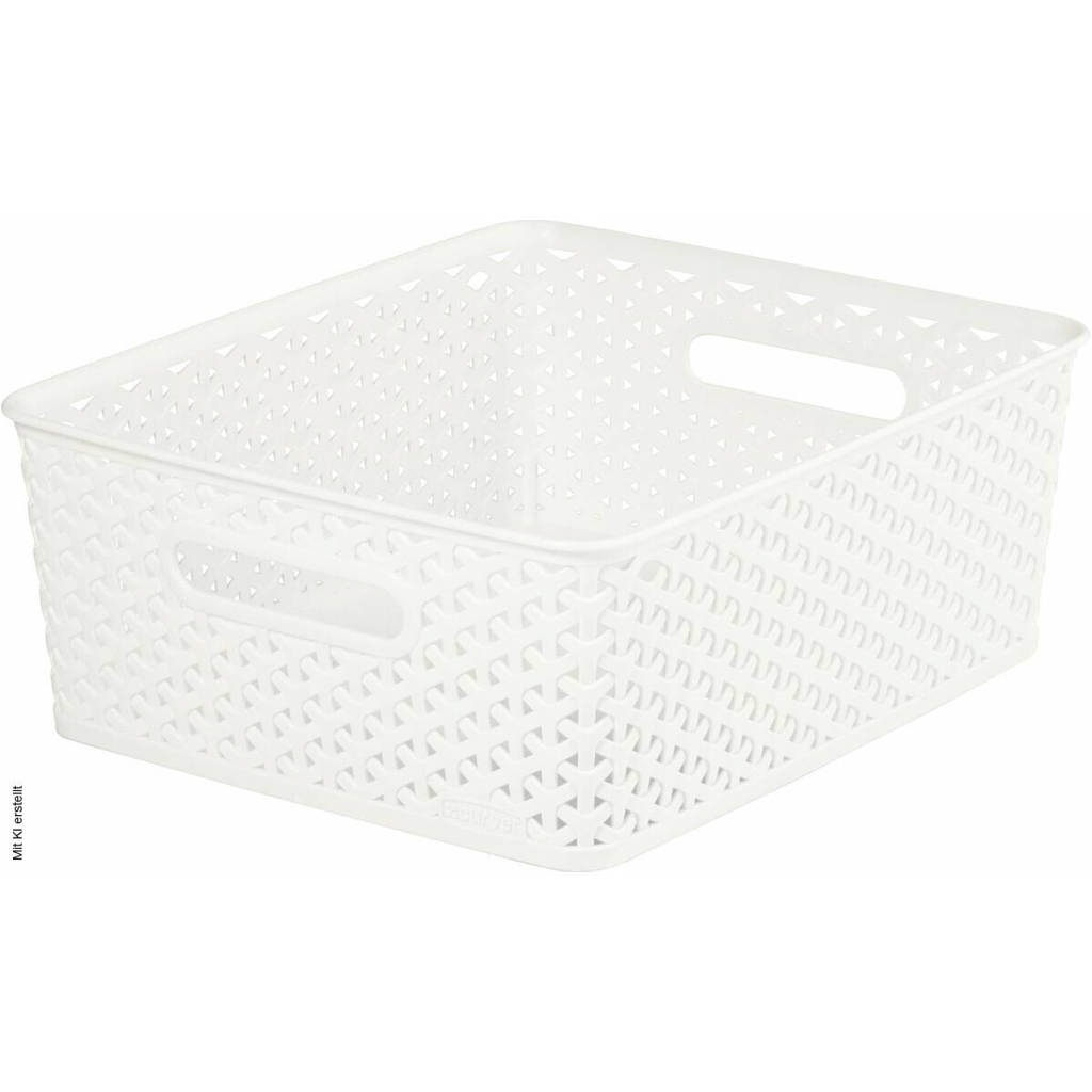 Curver Aufbewahrungskorb creme B/H/L: ca. 35,4x13,3x29,6 cm