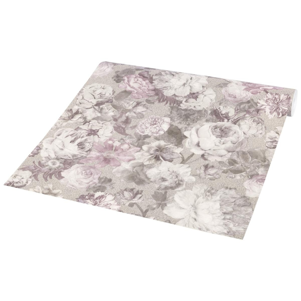 Vliestapete Floral bunt B/L: ca. 53x1005 cm