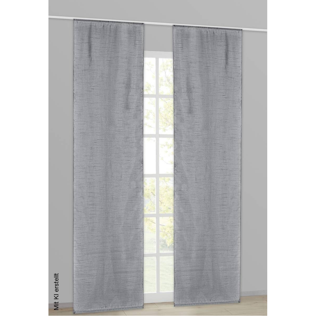 Acus Schiebevorhang Taifun silber B/L: ca. 60x245 cm