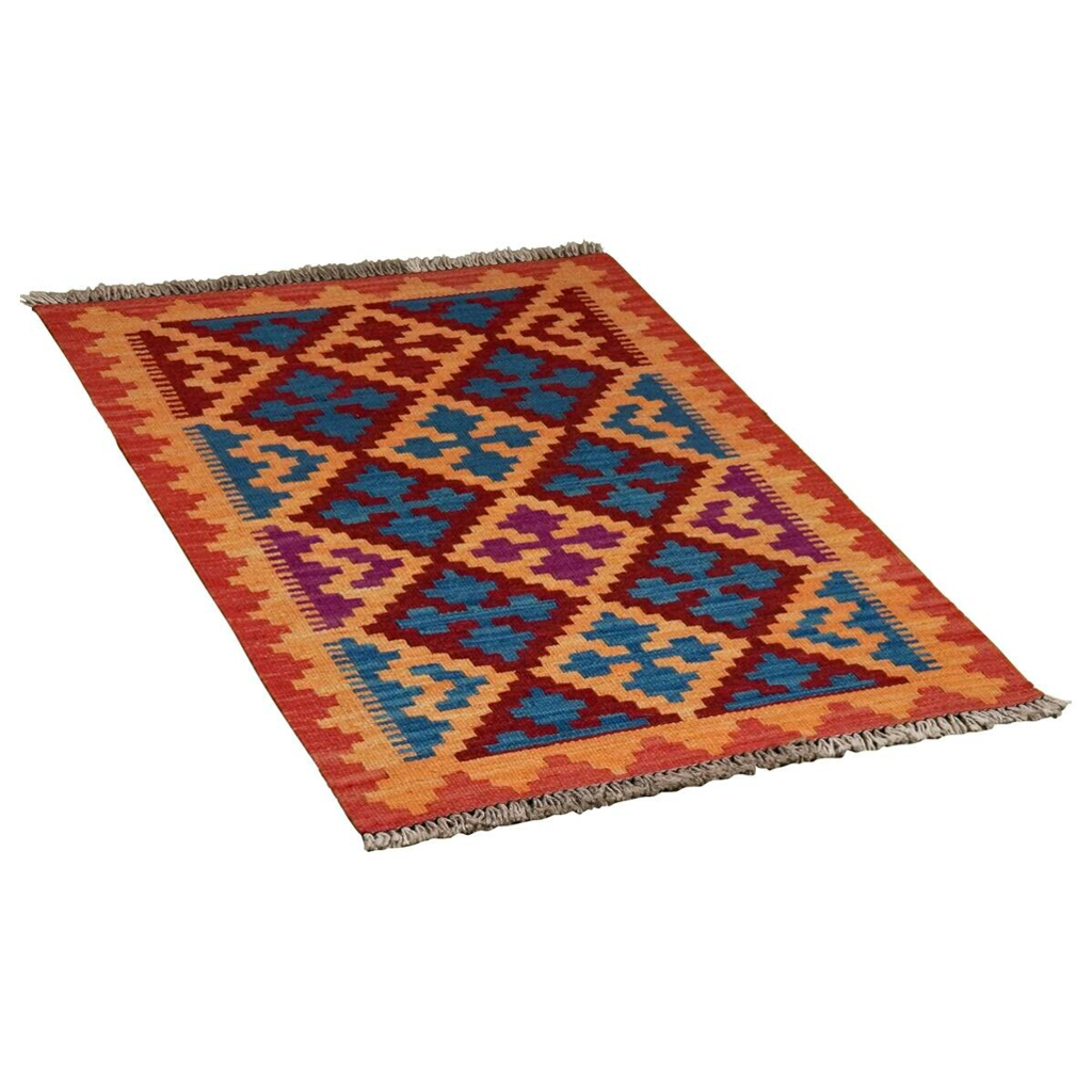 PersaTepp Teppich Kelim Gashgai bunt B/H/L: ca. 62x1x101 cm
