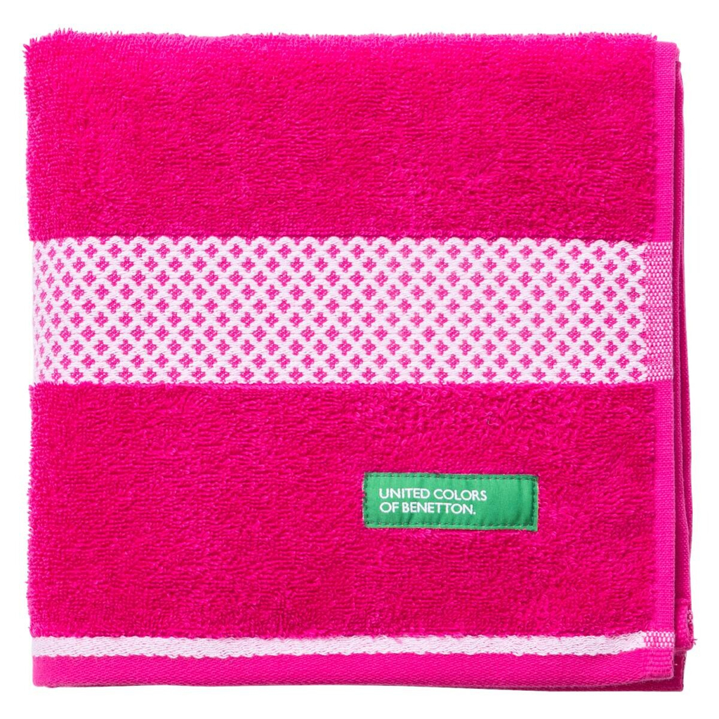 BENETTON Handtuch SUMMER pink Baumwolle B/L: ca. 50x90 cm