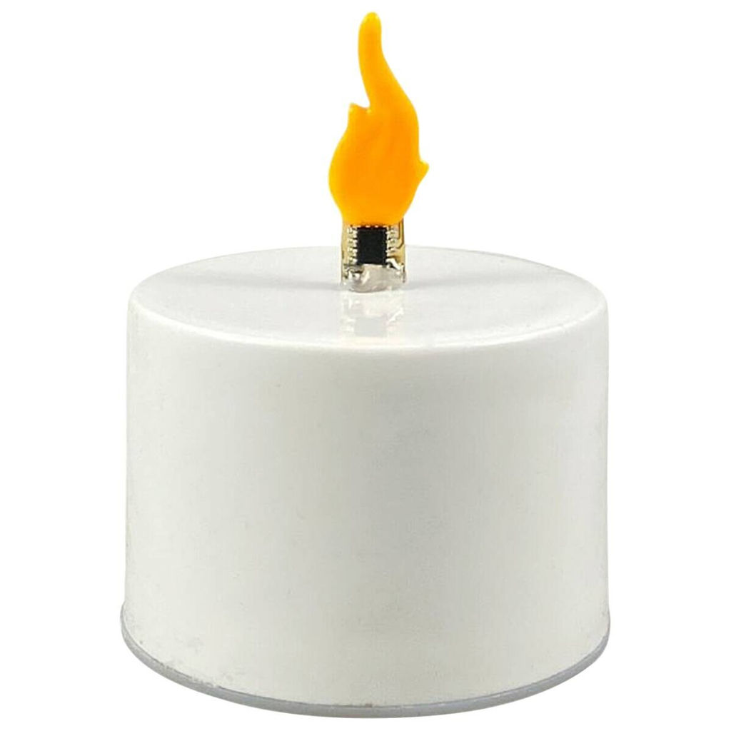 Concord LED-Teelicht weiß B/H/L: ca. 6,5x8x6,5 cm