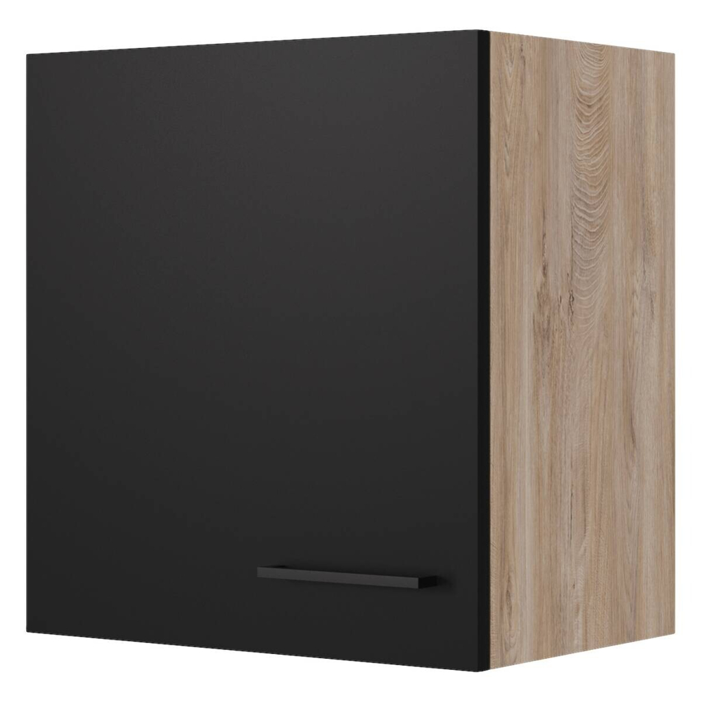 Hängeschrank Capri schwarz matt B/H/T: ca. 50x54,8x32 cm