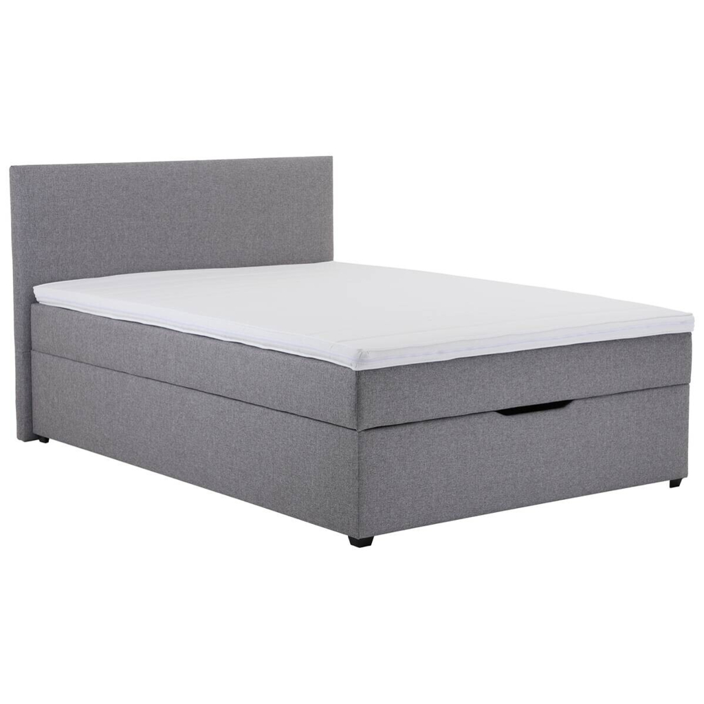 Boxbett Deriana grau Liegefläche B/L: ca. 200x140 cm