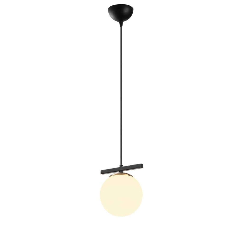 Opviq Pendelleuchte Uzum weiß schwarz Metall B/H/T/L/D: ca. 15x124x15x17x15 cm E27 1 Brennstellen