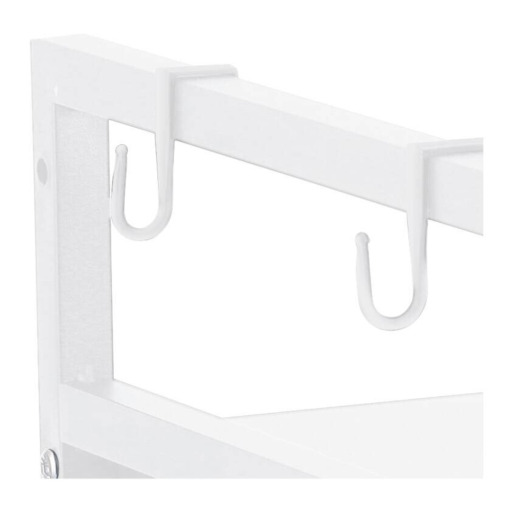 POCOline Regal weiß Metall B/H/L: ca. 36x45,5x60 cm