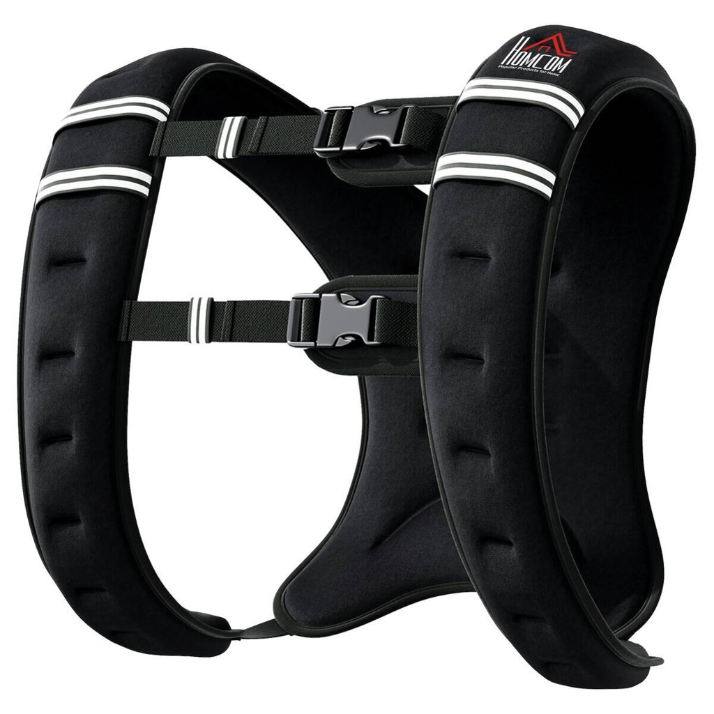 HOMCOM Fitness-Zubehör schwarz Polyester B/H/L: ca. 35x40x0,1 cm