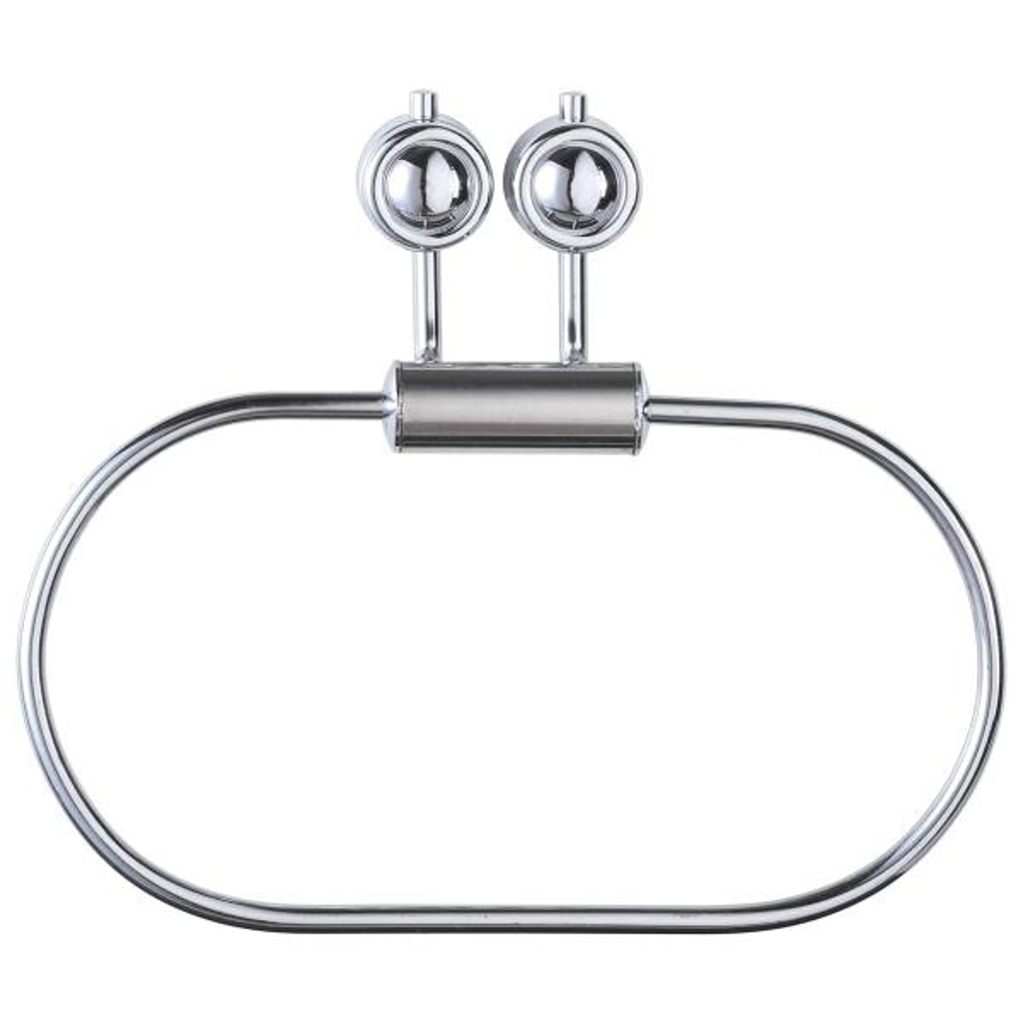 Handtuchring silber Eisen B/H/L: ca. 19x15x4,5 cm