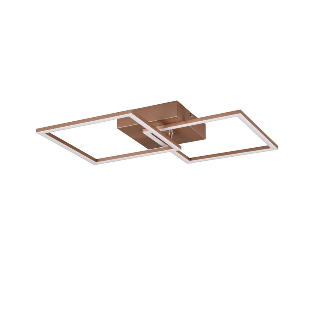 Reality LED-Deckenleuchte Trail Metall B/H/T: ca. 45x40x7 cm