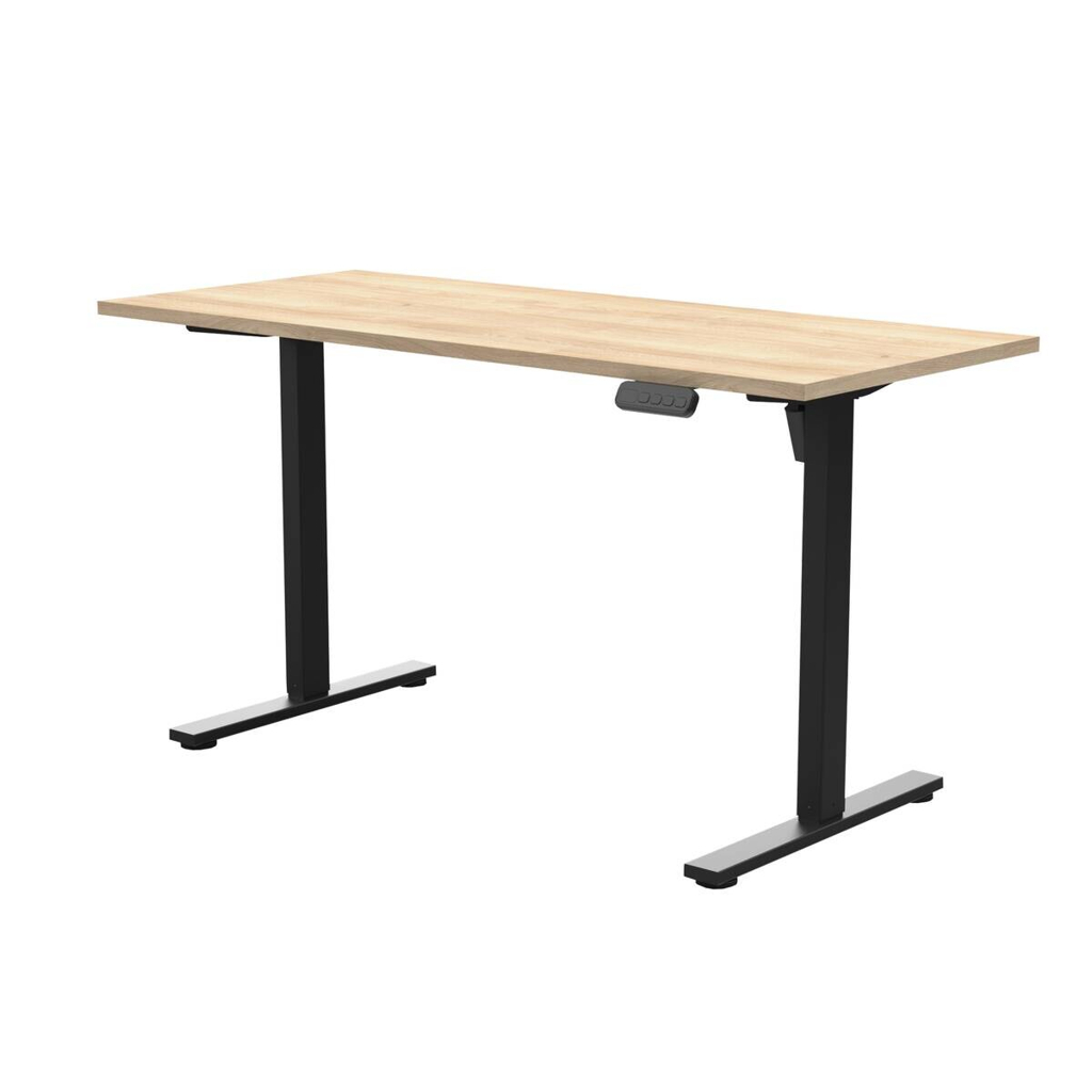 Schreibtisch Emmik Eiche Nachbildung B/H/T: ca. 138x72,7x60 cm