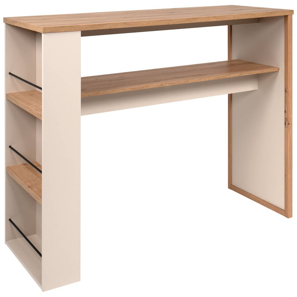Bartisch Binz Rivera Eiche Kaschmir B/H/T: ca. 138x110x55 cm