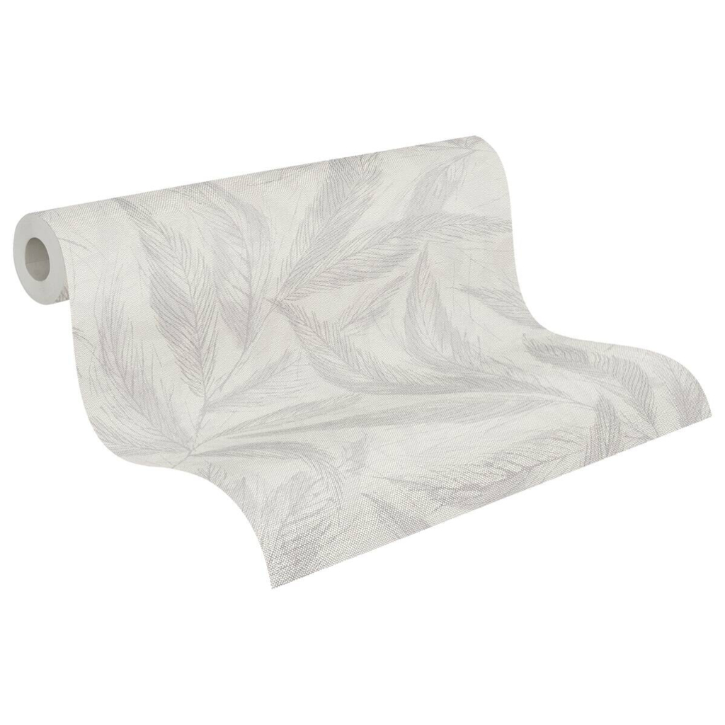 A.S.Creation Vliestapete grau beige weiß B/H/D: ca. 53x1005x9,3 cm