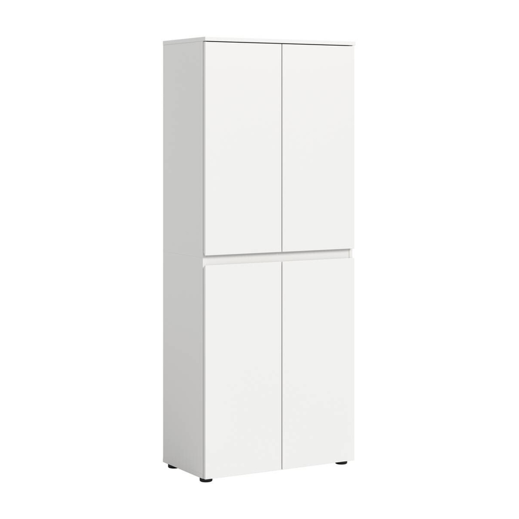Schrank SCARPA weiß B/H/T: ca. 70x175x37 cm