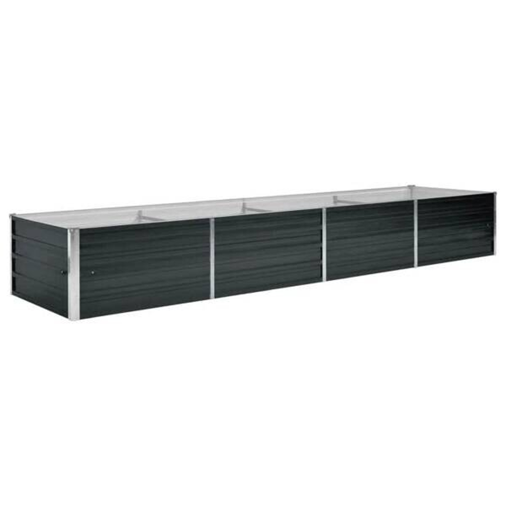 Hochbeet anthrazit Stahl B/H/L: ca. 80x45x320 cm