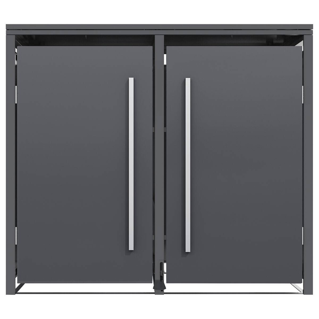 Westmann Mülltonnenbox Pedura anthrazit B/H/L: ca. 132x116x80 cm
