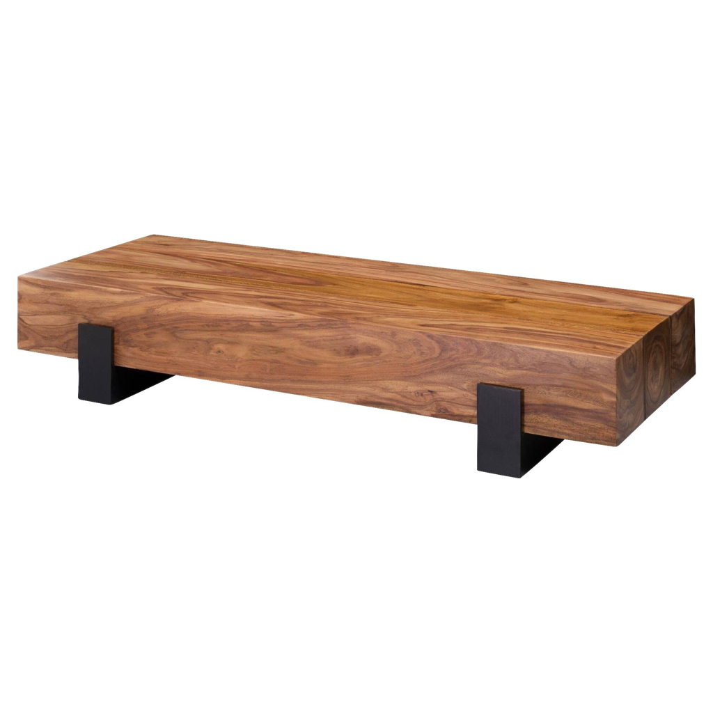 Couchtisch braun B/H/T: ca. 115x22x44 cm