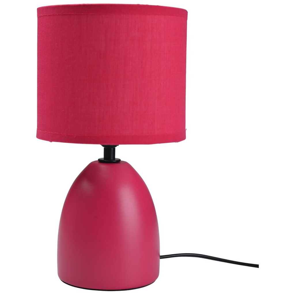 POCOline Tischleuchte Kushi pink Keramik B/H/L: ca. 15x27x15 cm E14 1 Brennstellen