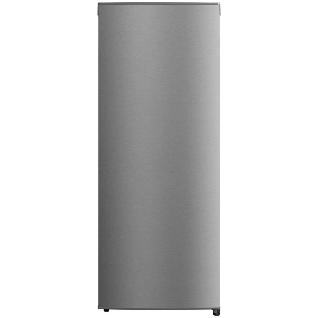 POCOline Gefrierschrank GS142-160EIX Inox B/H/T: ca. 55x142x55 cm
