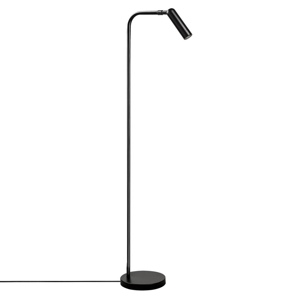 Opviq Stehlampe 892OPV1129 schwarz Metall B/H/T/L/D: ca. 22x120x22x22x22 cm 1 Brennstellen