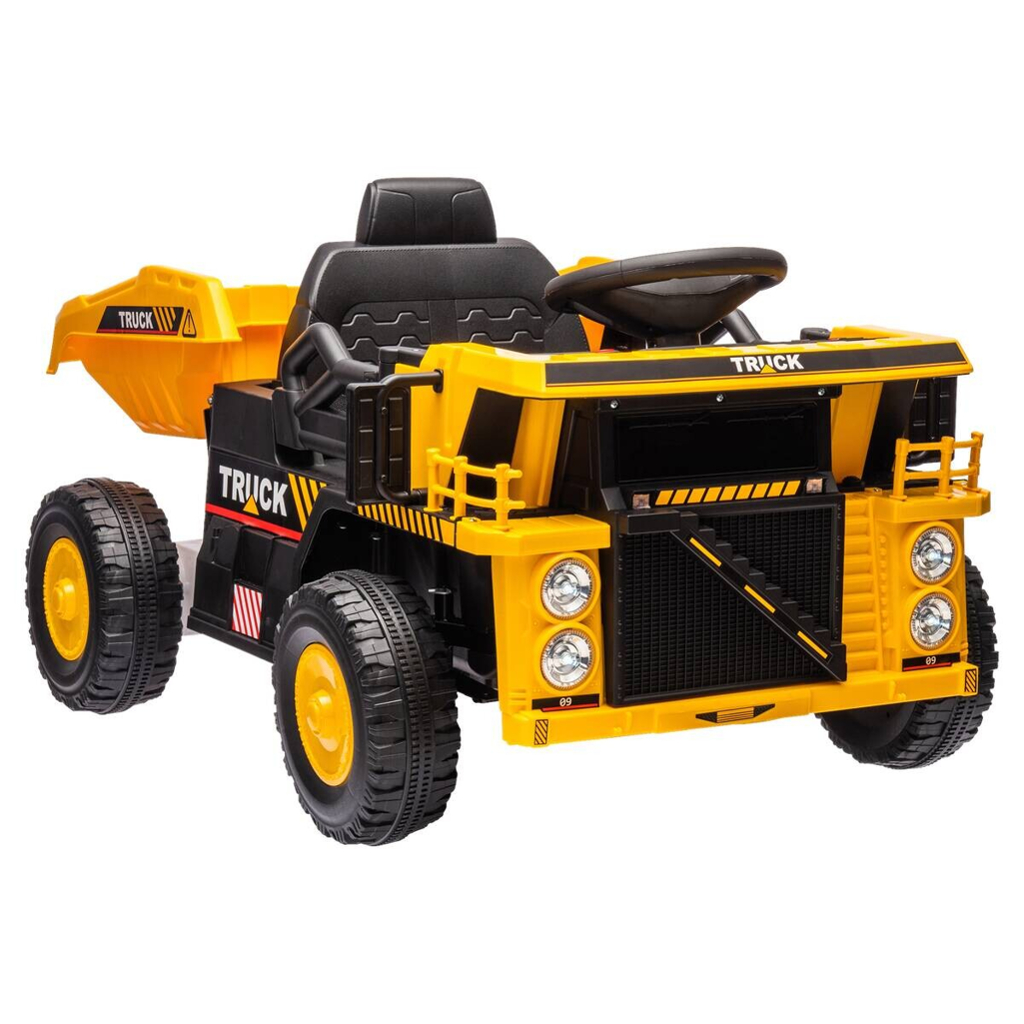 AIYAPLAY Elektrischer Traktor gelb B/H/L: ca. 63x53x97 cm