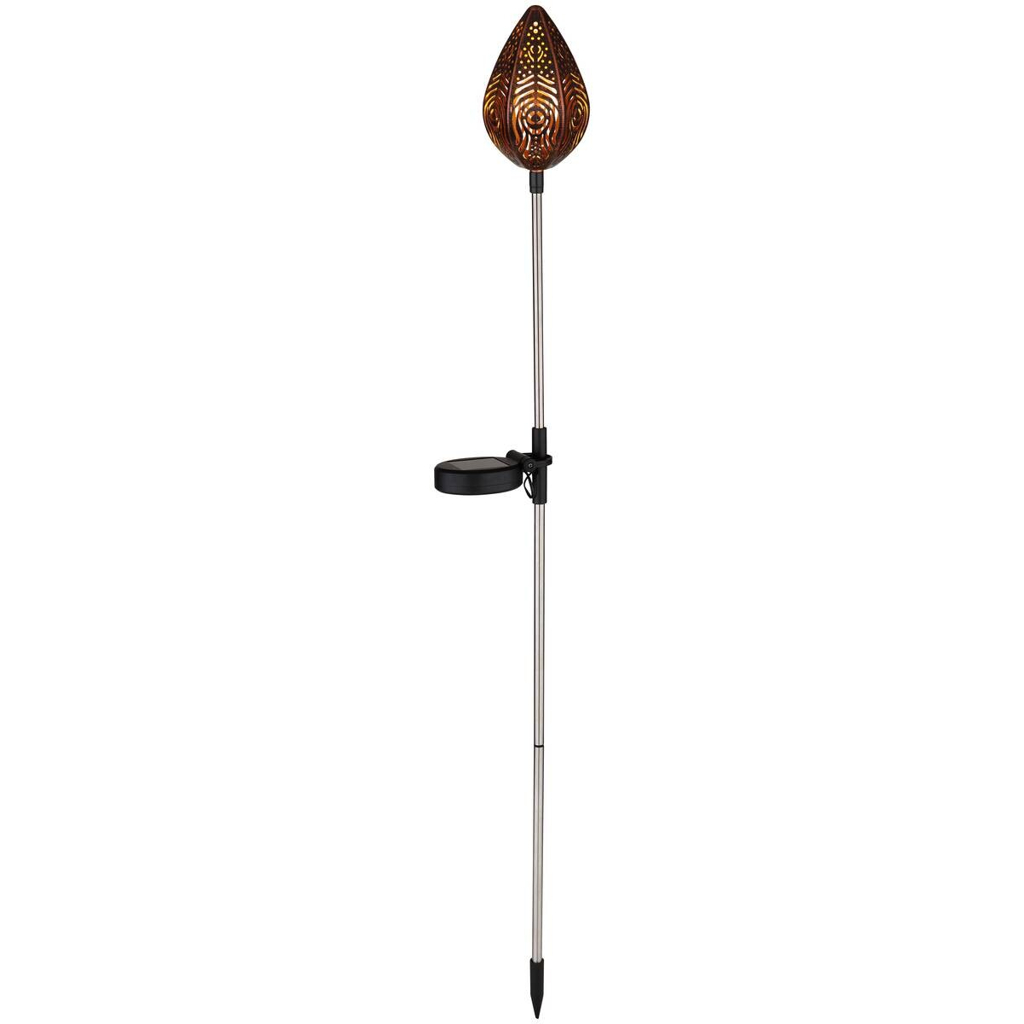 Solarleuchte Kupfer H: ca. 85 cm