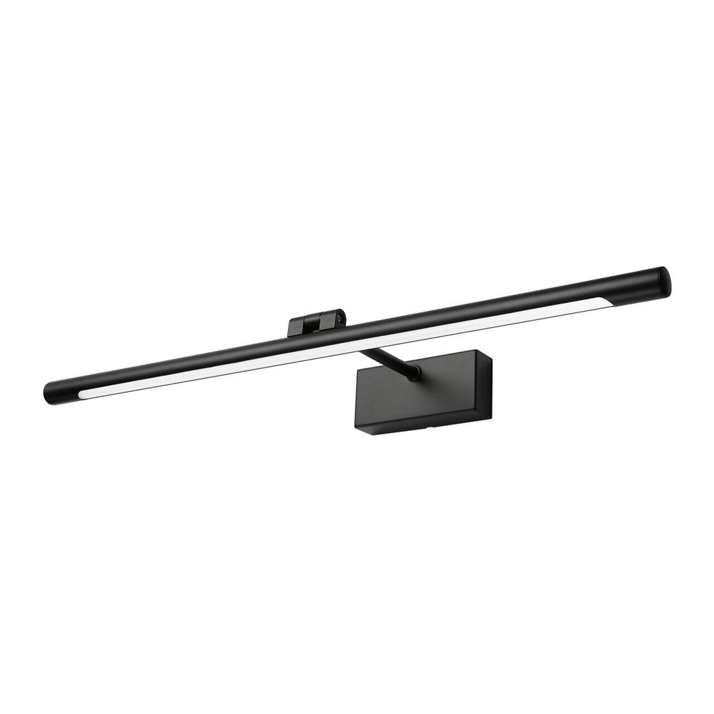 Lamkur LED-Spiegelbeleuchtung schwarz Stahl B/H/L: ca. 5x14x60 cm