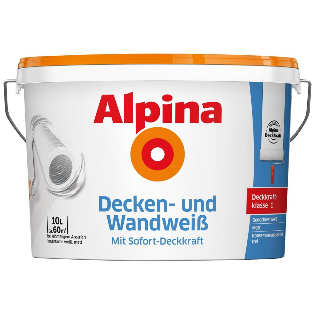 Alpina Raumfarbe weiß ca. 10 l