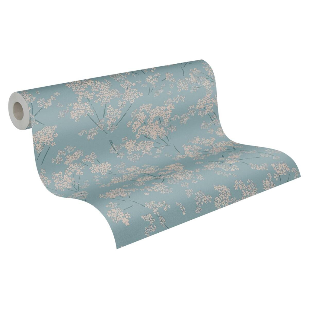 A.S.Creation Vliestapete türkis beige B/H/D: ca. 53x1005x8,6 cm