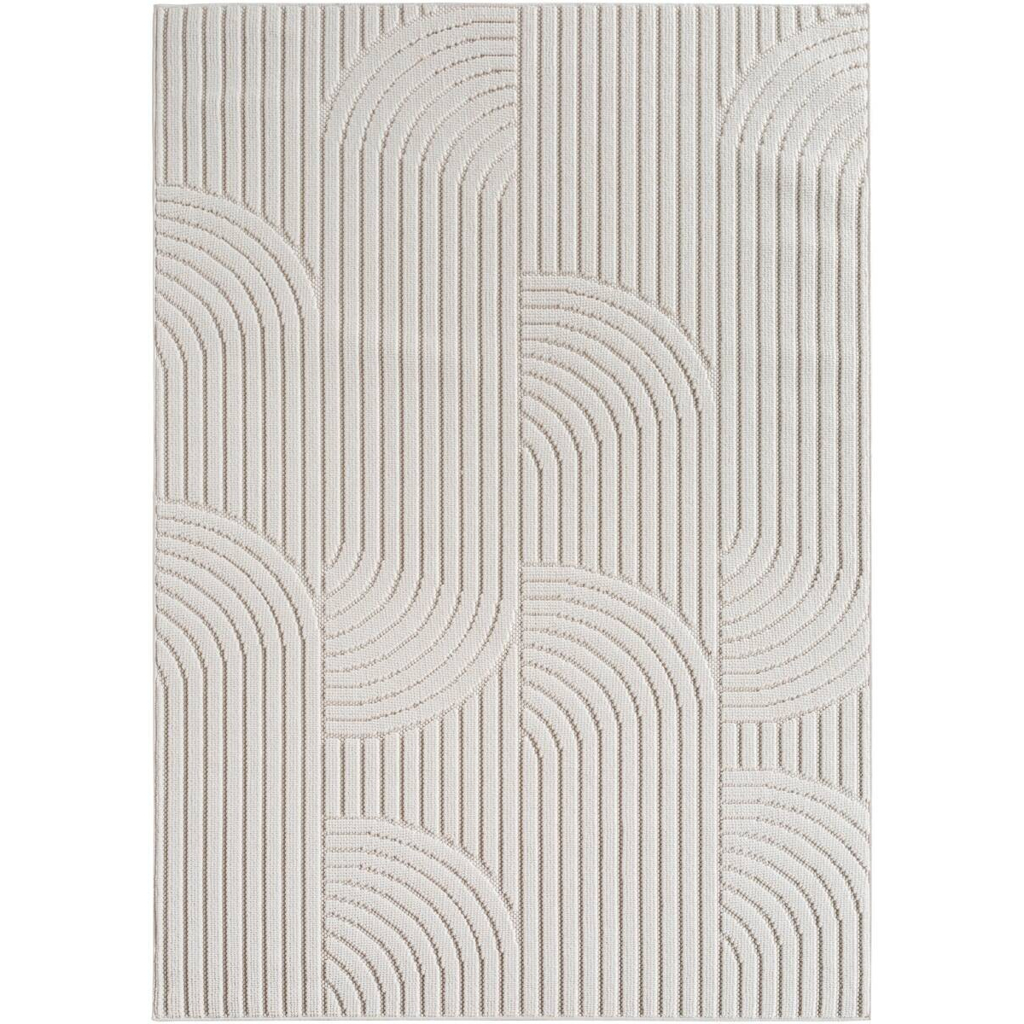 Ayyildiz Kurzflorteppich HELIX creme B/H/L: ca. 80x0,7x250 cm