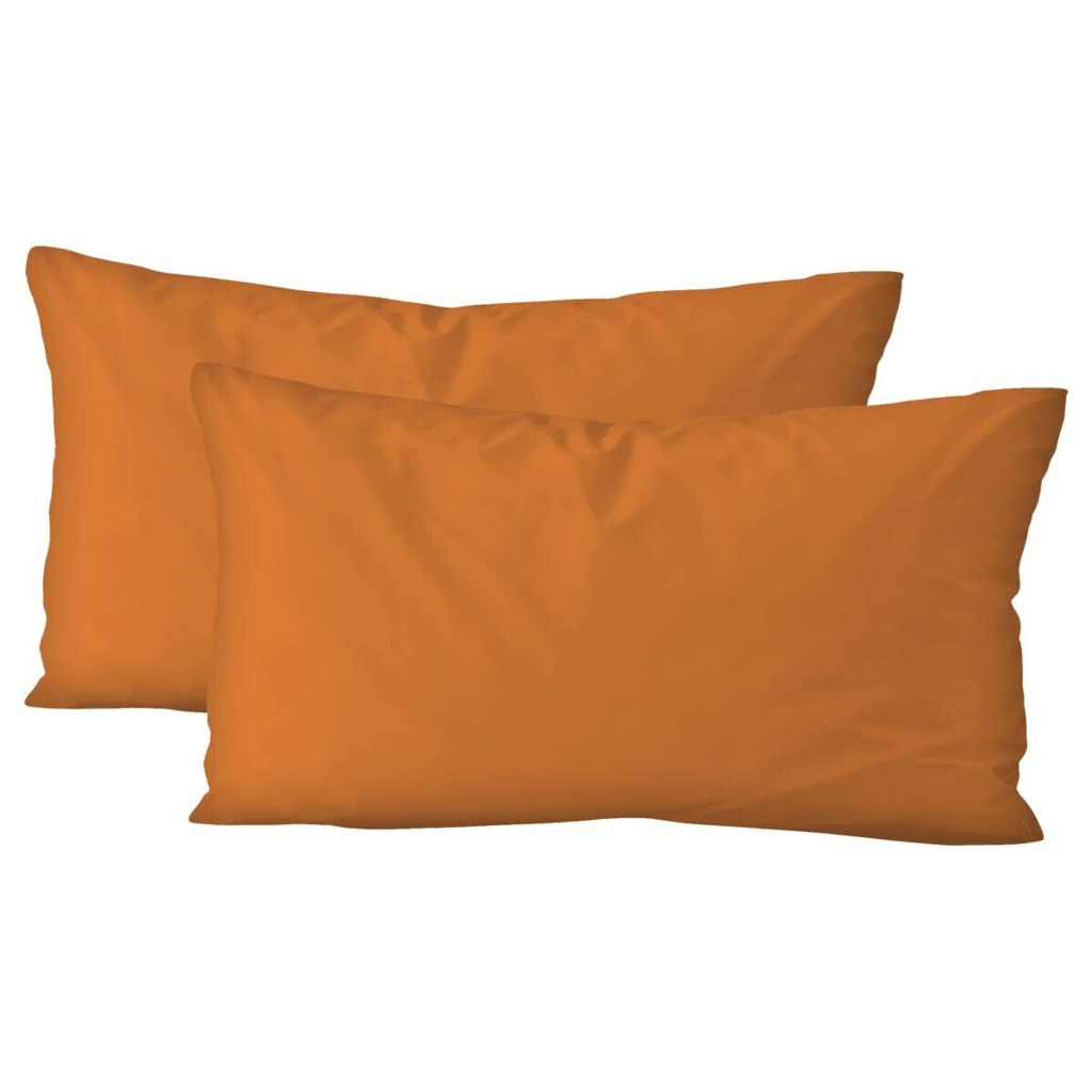Kissenbezug Jersey rost Baumwolle B/L: ca. 40x80 cm