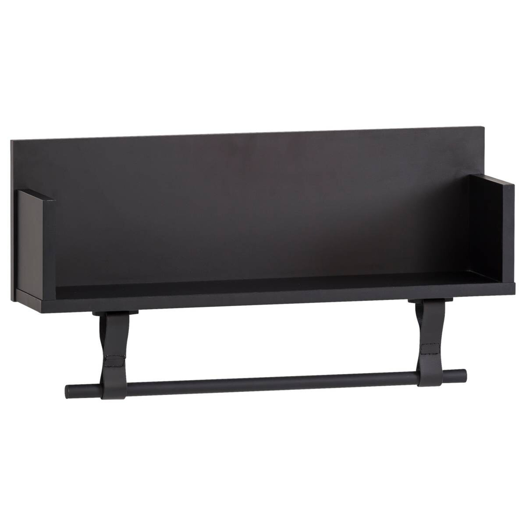 Regal Ella schwarz matt B/H/T: ca. 59,8x31,5x13,5 cm